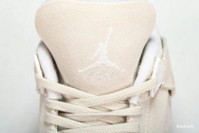 Blank Retro Jordan DQ4909-100 4 Canvas 1117